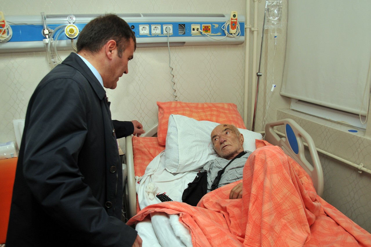 Başkan Çimen’den hasta ziyaretleri 5