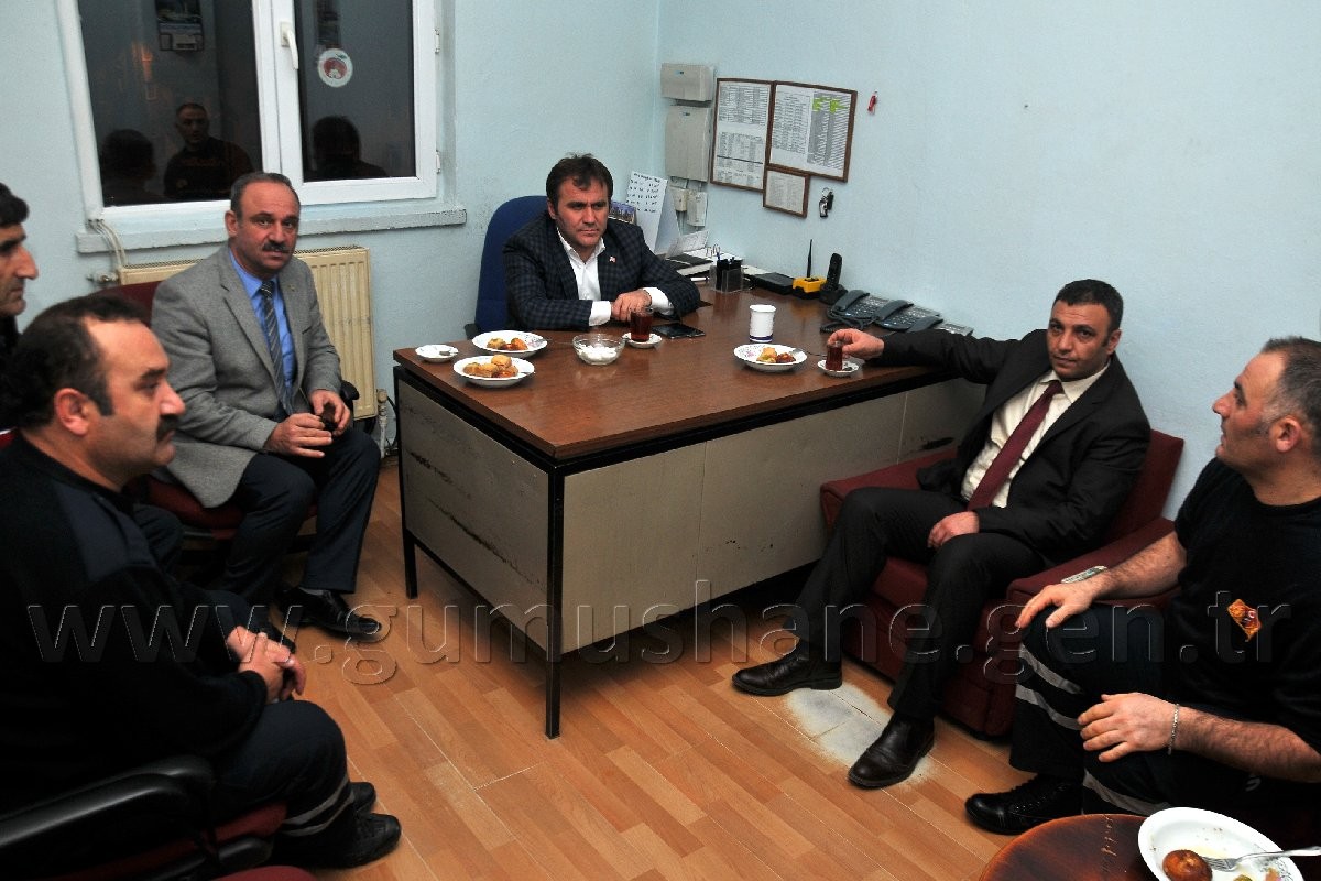 Başkan Çimen Yeni Yıla İtfaiyede Girdi 1