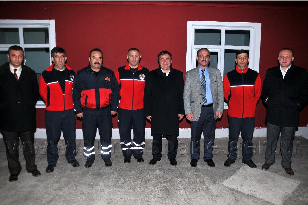 Başkan Çimen Yeni Yıla İtfaiyede Girdi 2
