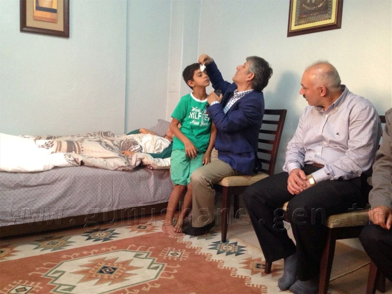 Milletvekili Aydın'dan Kelkit’te Taziye ve Geçmiş Olsun Ziyaretler 2