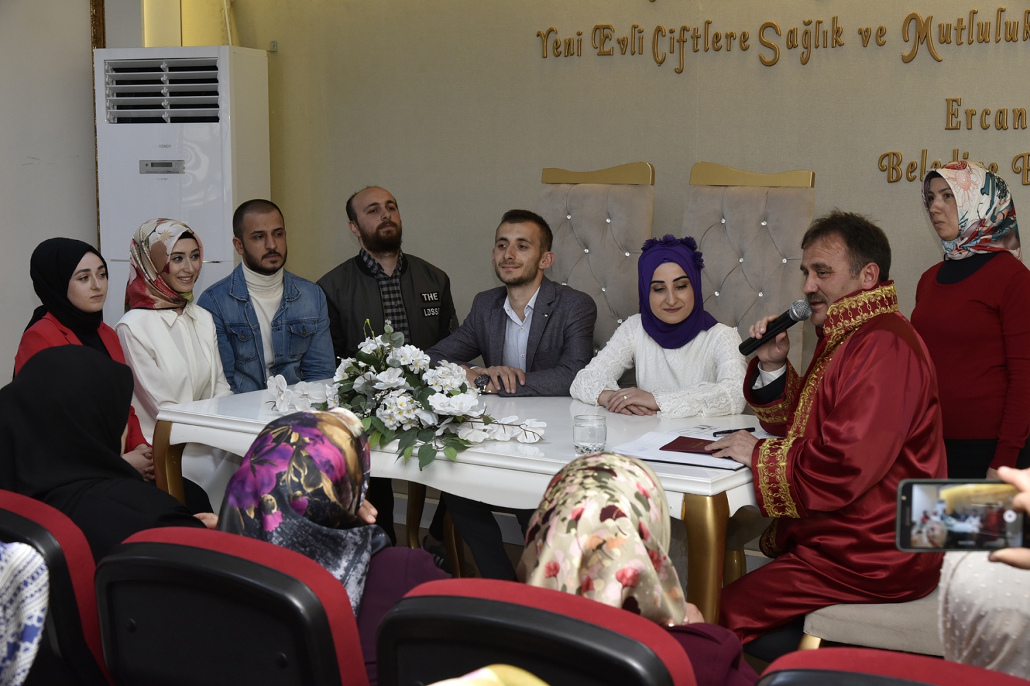 Belediye Başkanı Çimen, yeni dönemin ilk nikahını kıydı 3