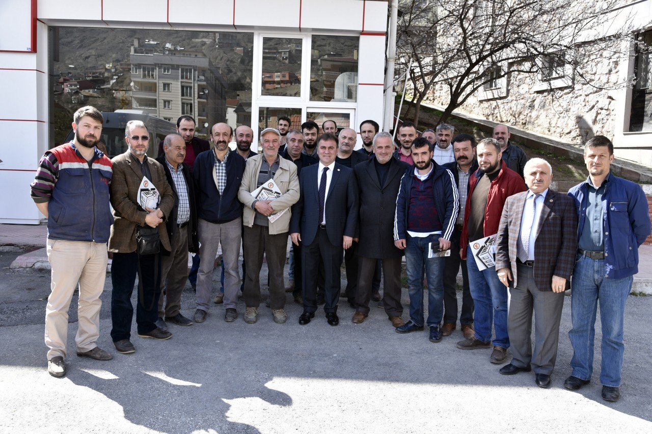 Başkan Çimen, sanayi esnafına AVM projesini anlattı 3