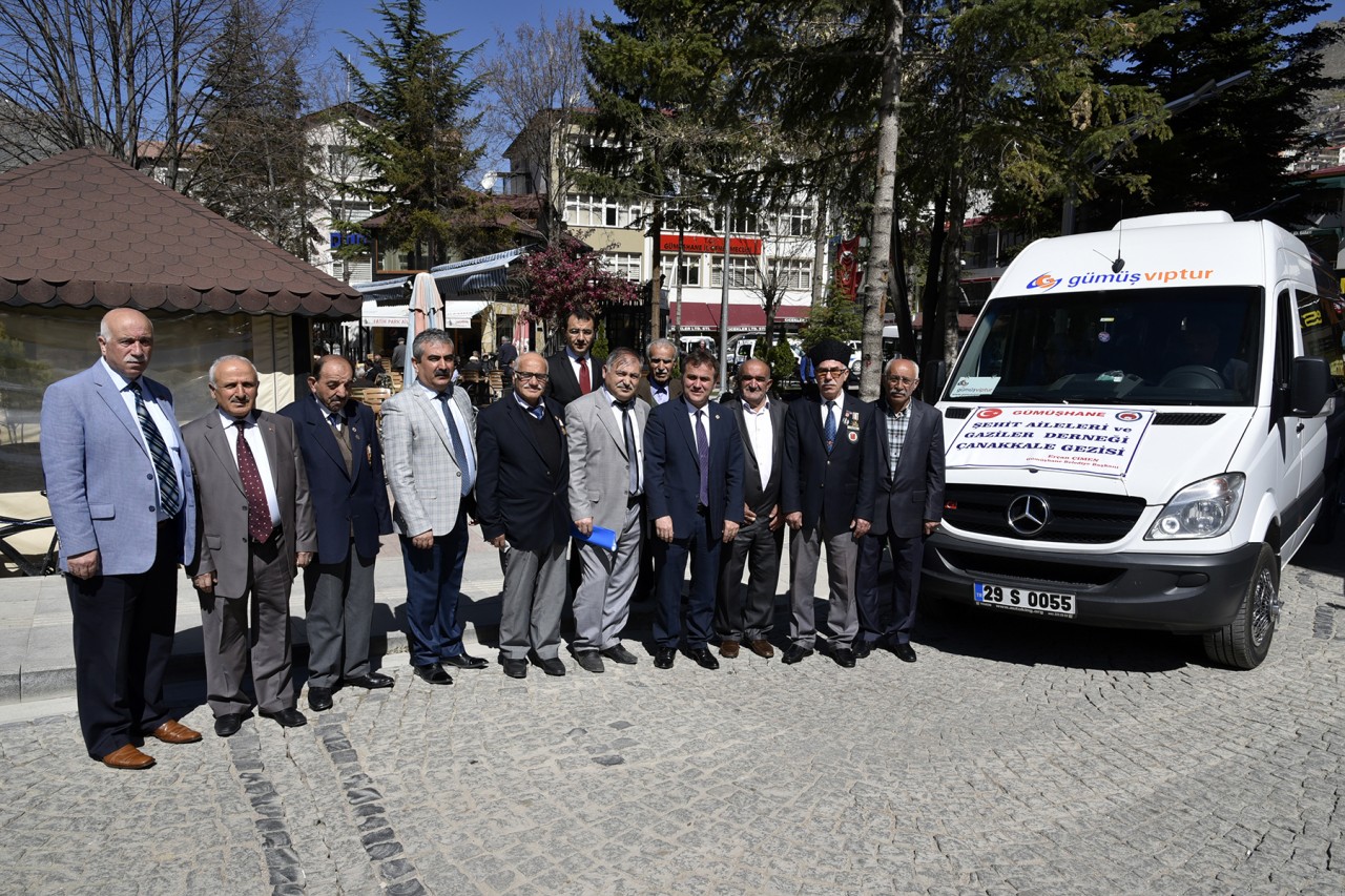 Gümüşhane Belediyesinden şehit yakınları ve gazilere Çanakkale gezisi 1