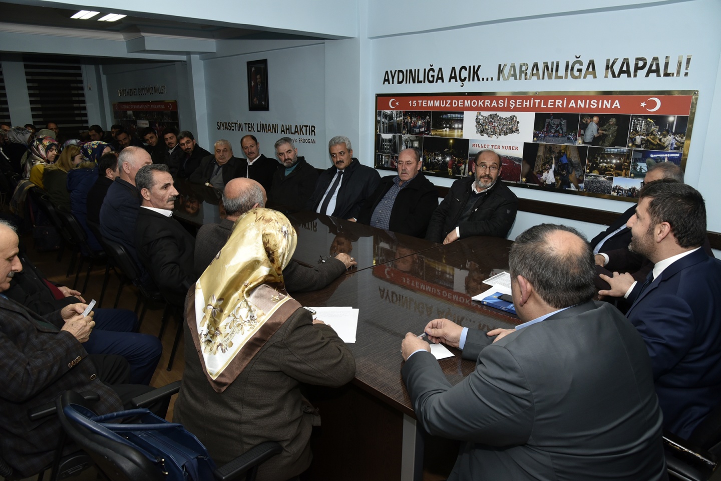 Başkan Çimen, AK Parti Yönetim Kurulu Toplantısına katıldı 1