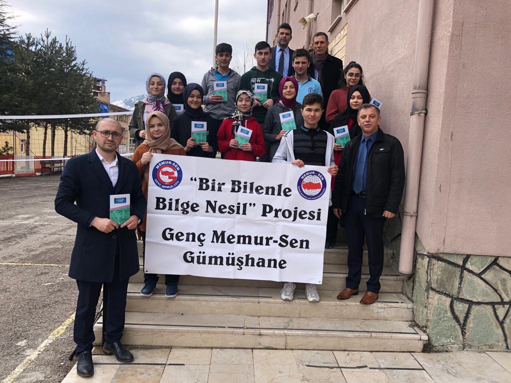 Gümüşhane’de ‘Bir Bilenle Bilge Nesil Projesi’ devam ediyor 1
