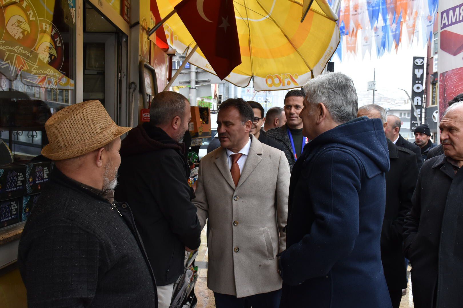 Rektör Aydın, Ercan Başkanla şehir turu yaptı 16