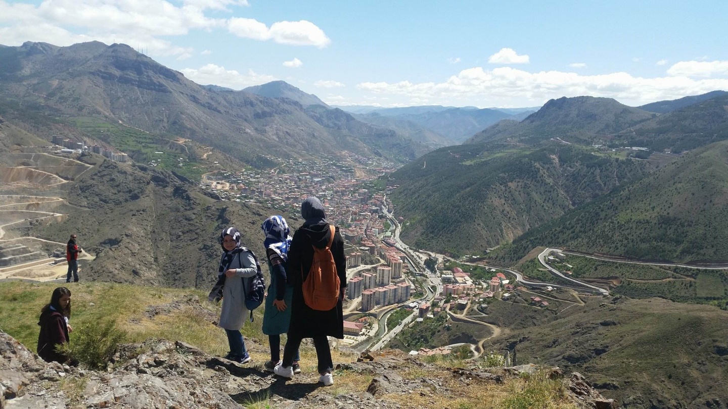 Gümüşhaneli dağcılar kadim şehir Süleymaniye’den Canca kalesine yürüdü 10