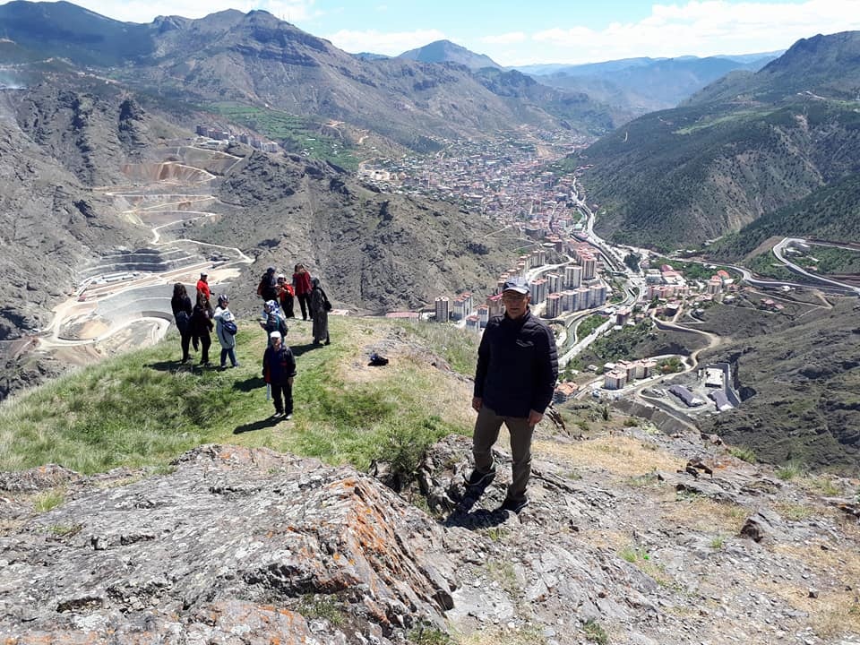 Gümüşhaneli dağcılar kadim şehir Süleymaniye’den Canca kalesine yürüdü 3
