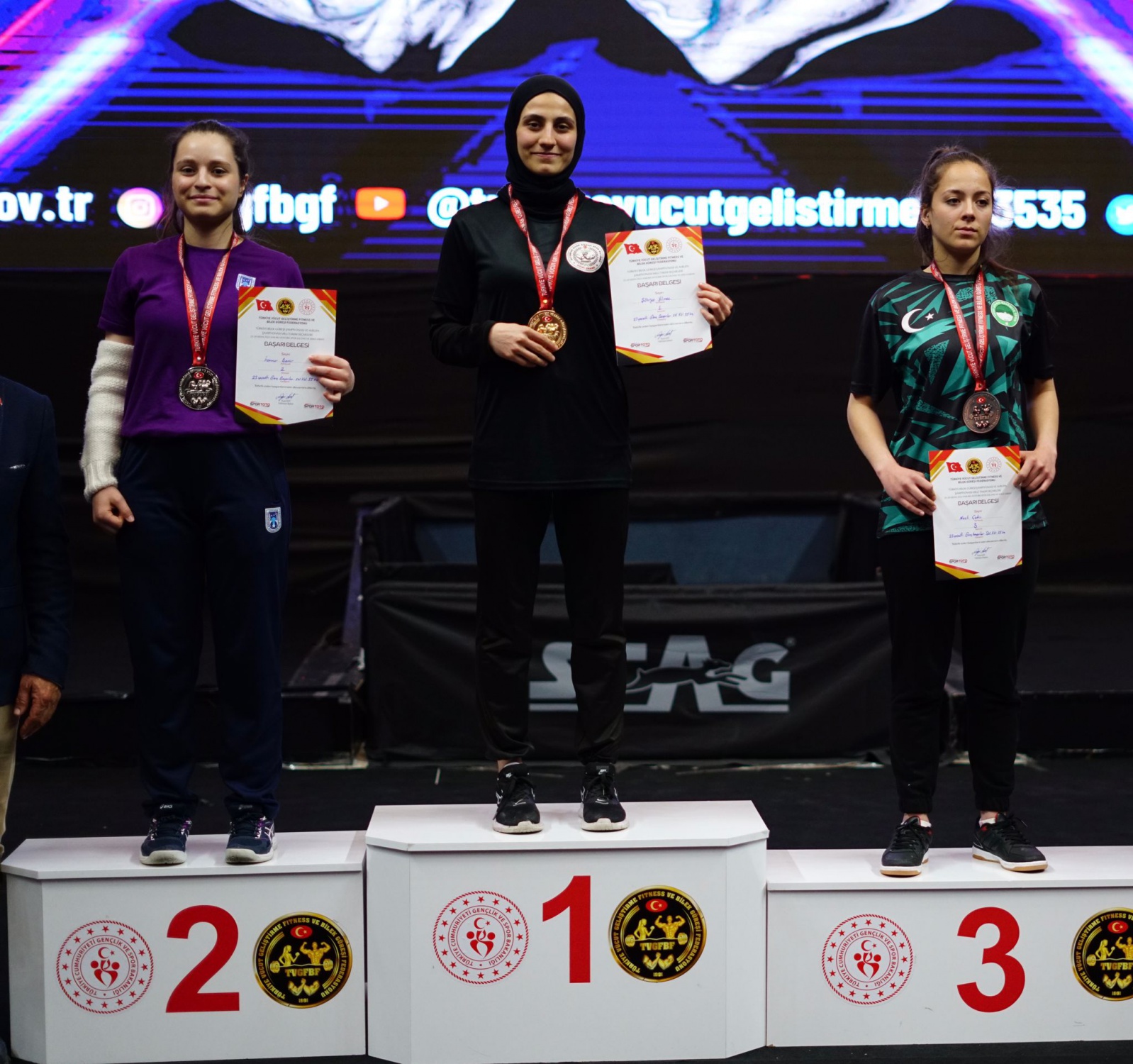 Bilek Güreşinde 30 madalya birden 14