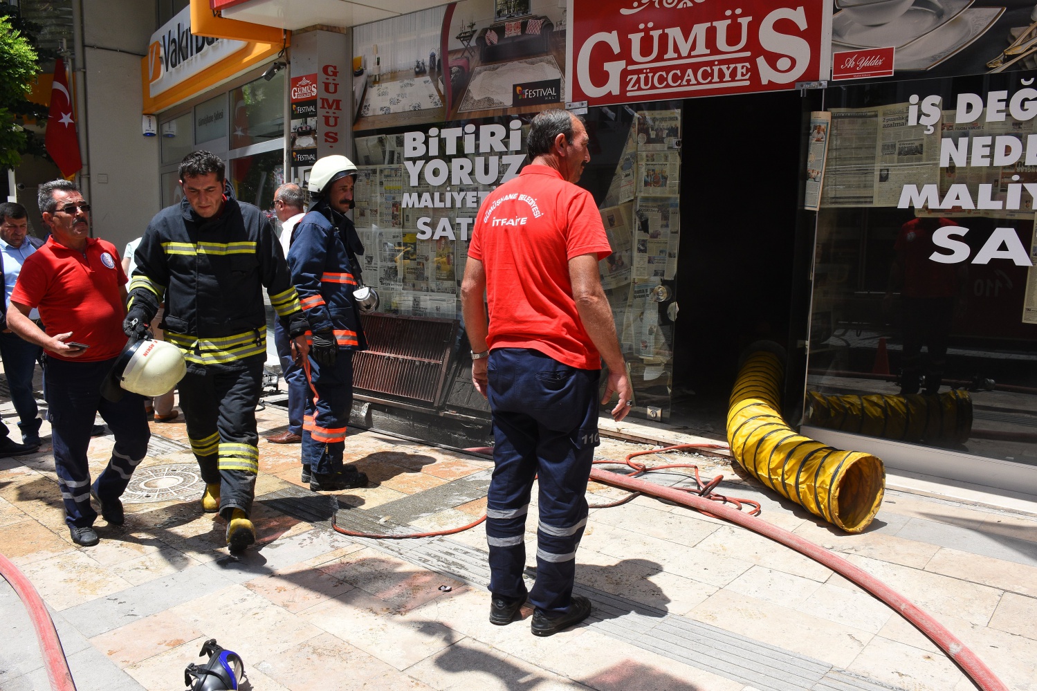 Gümüşhane'de yangın 5