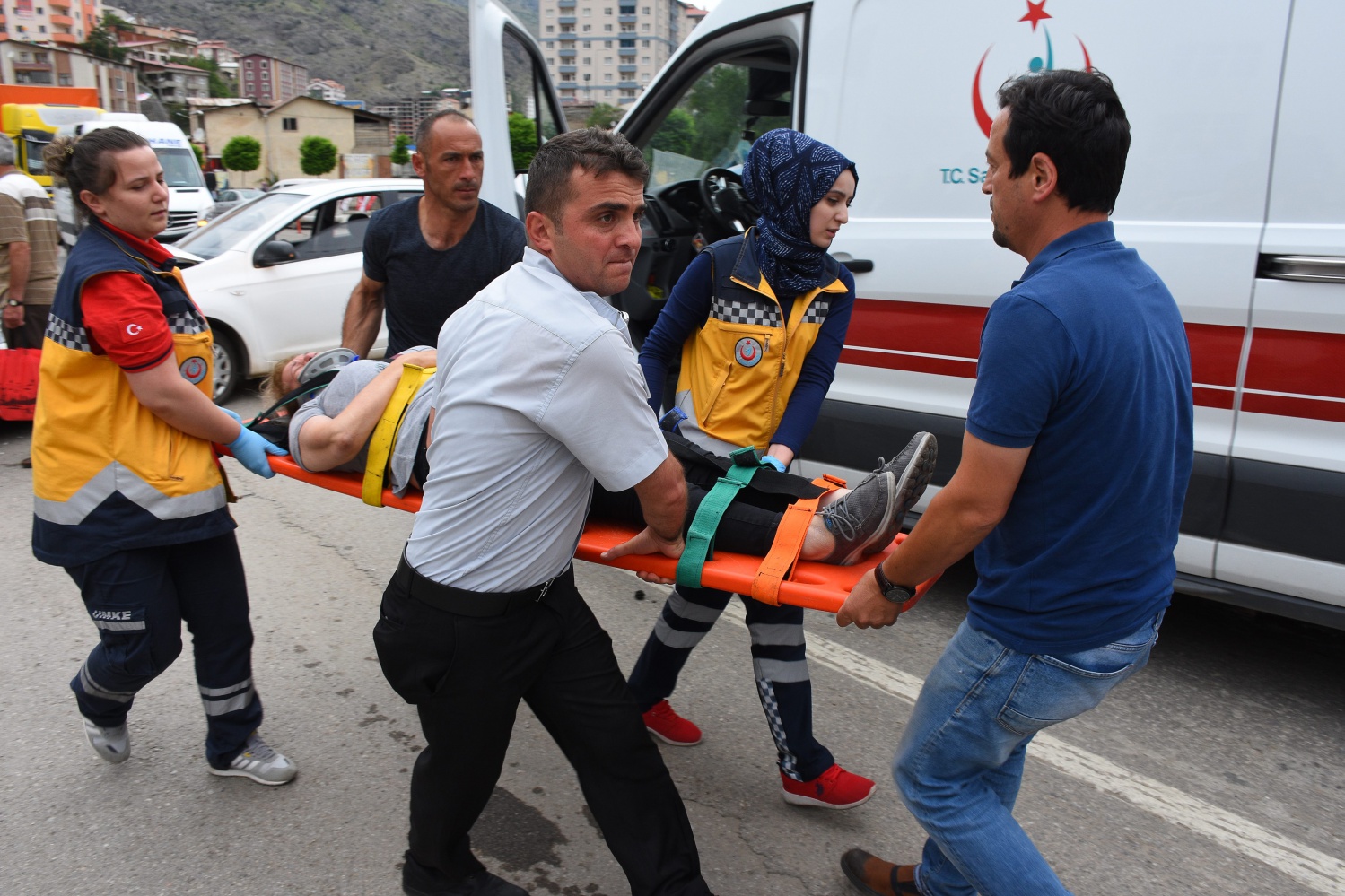 Gümüşhane’de trafik kazası: 2 yaralı 3