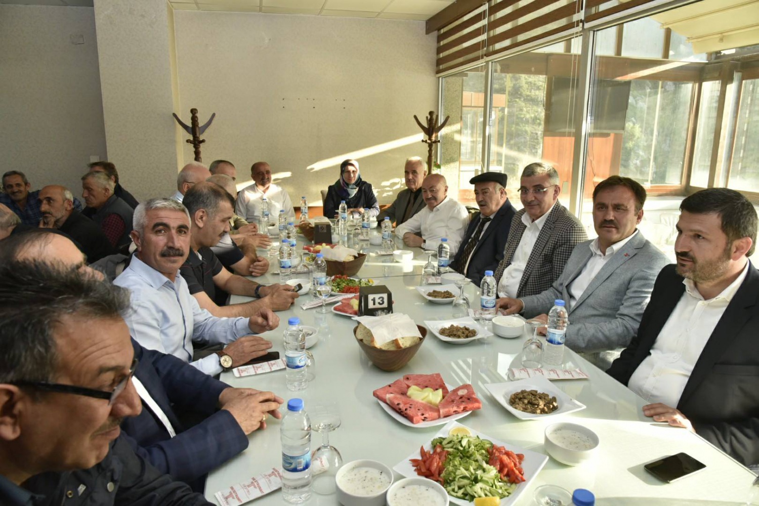 AK Parti’ye geniş katılımlı destek yemeği  23