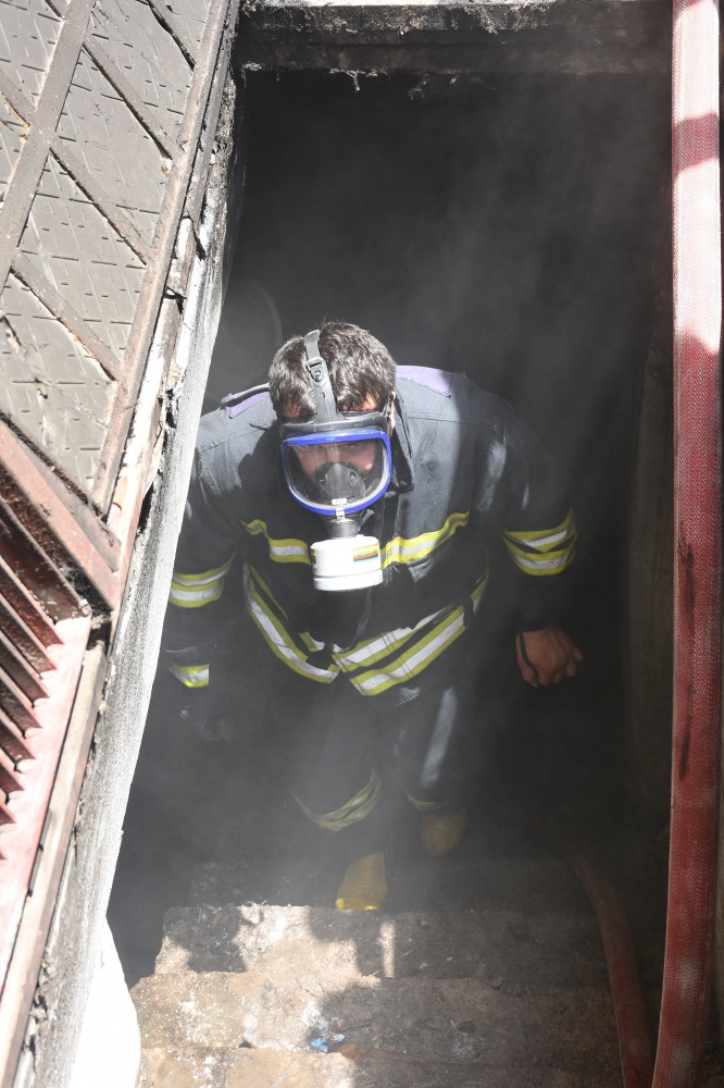 Gümüşhane'de yangın 3