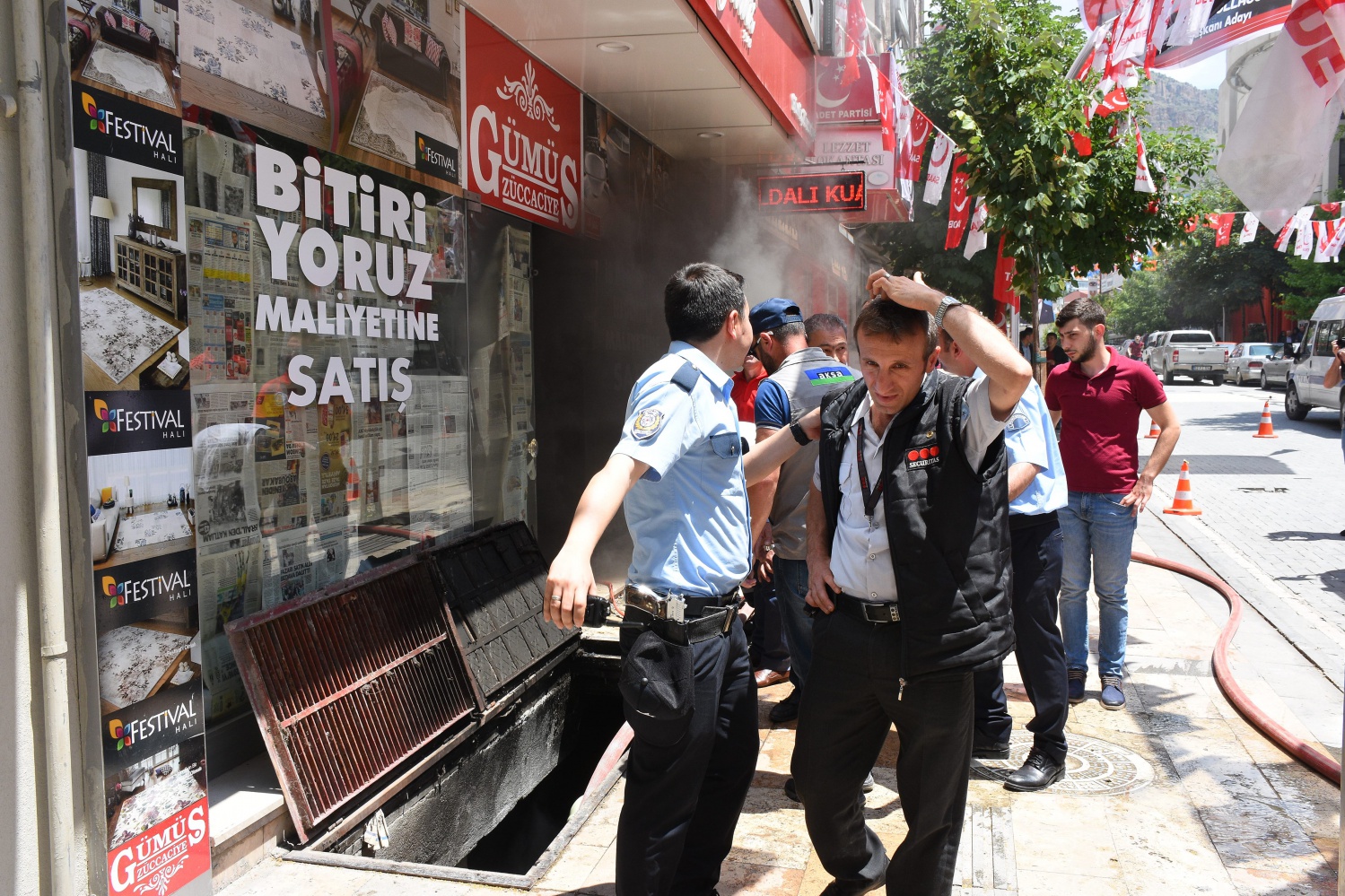 Gümüşhane'de yangın 4