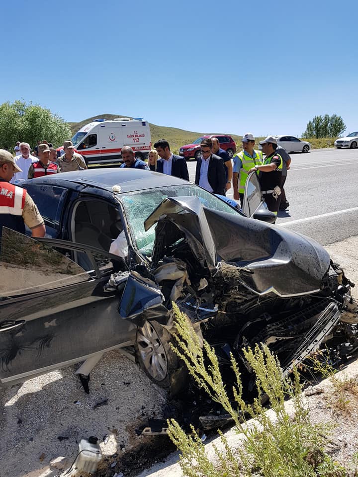 Pöske dağında trafik kazası: 1 ölü 2