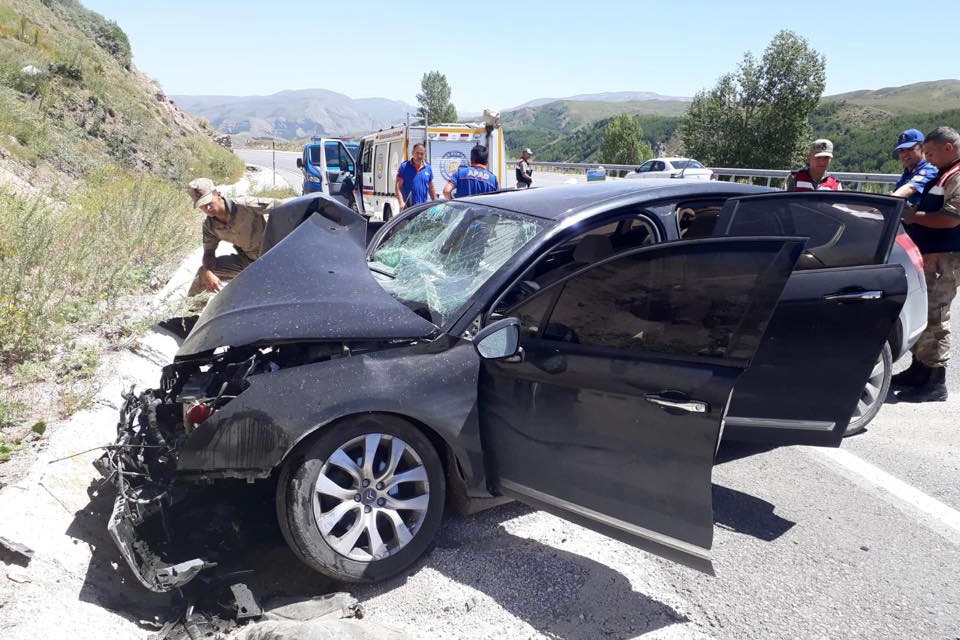 Pöske dağında trafik kazası: 1 ölü 4