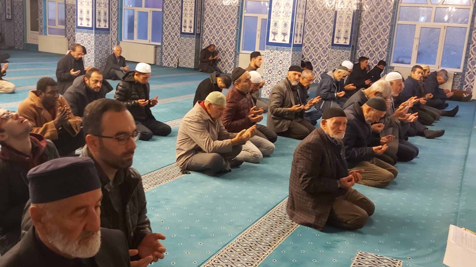 Gümüşhane Filistin için duada 1