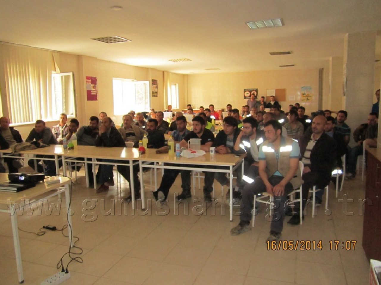 Gümüşhane İtfaiyesinden Yıldız Maden Çalışanlarına Yangın Eğitimi 3