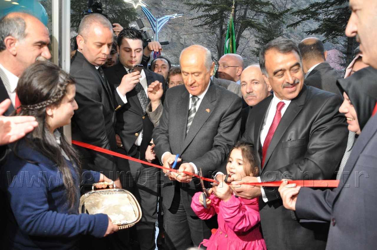 MHP Lideri Devlet Bahçeli Gümüşhane'de 22