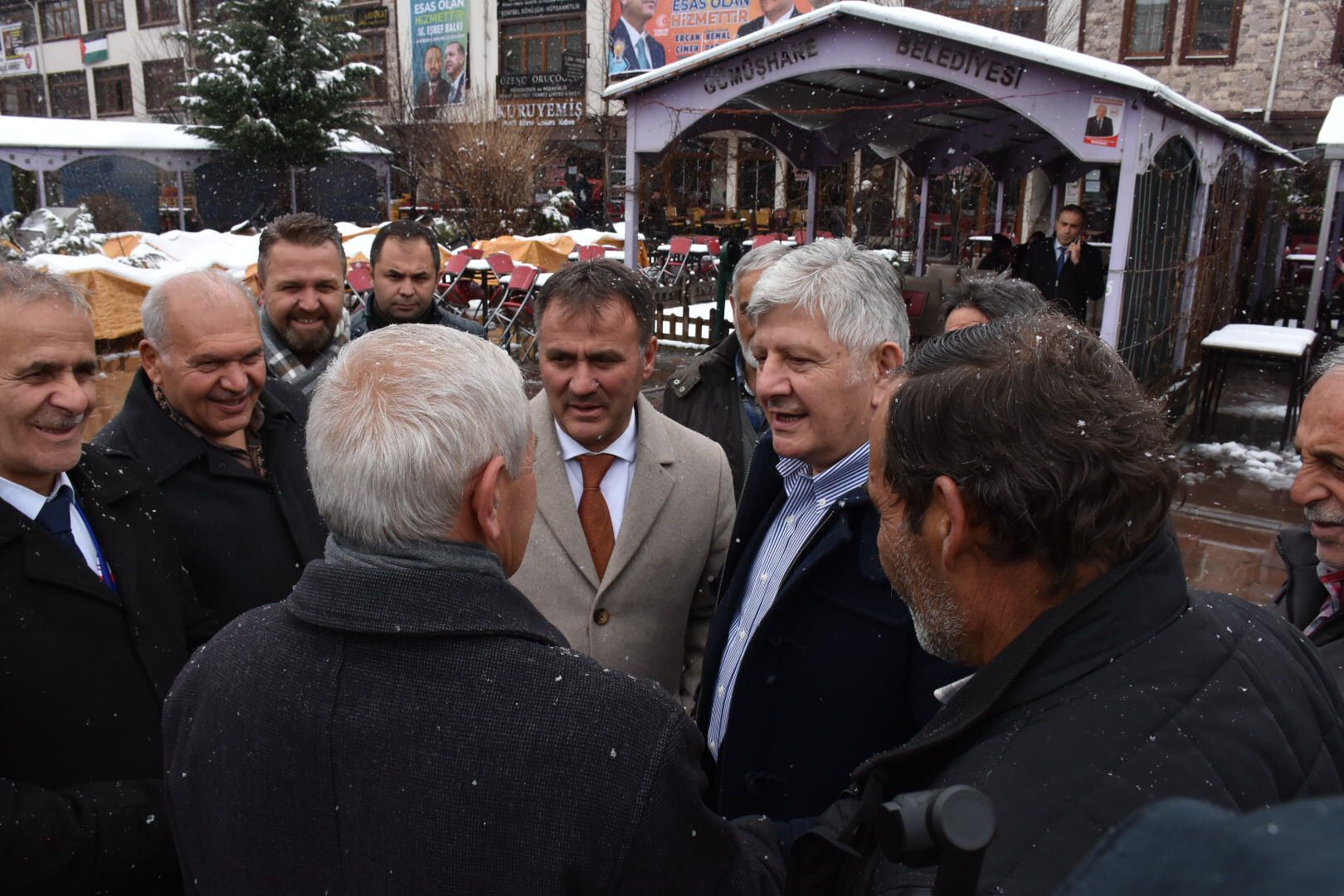 Rektör Aydın, Ercan Başkanla şehir turu yaptı 4
