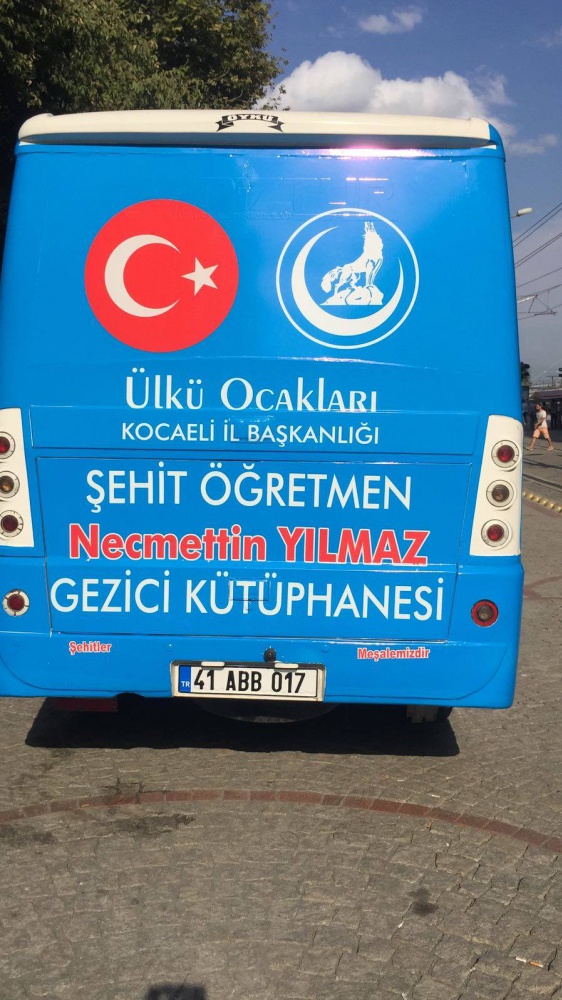 Kocaeli’de Şehit Öğretmen Necmettin Yılmaz adına gezici kütüphane 1