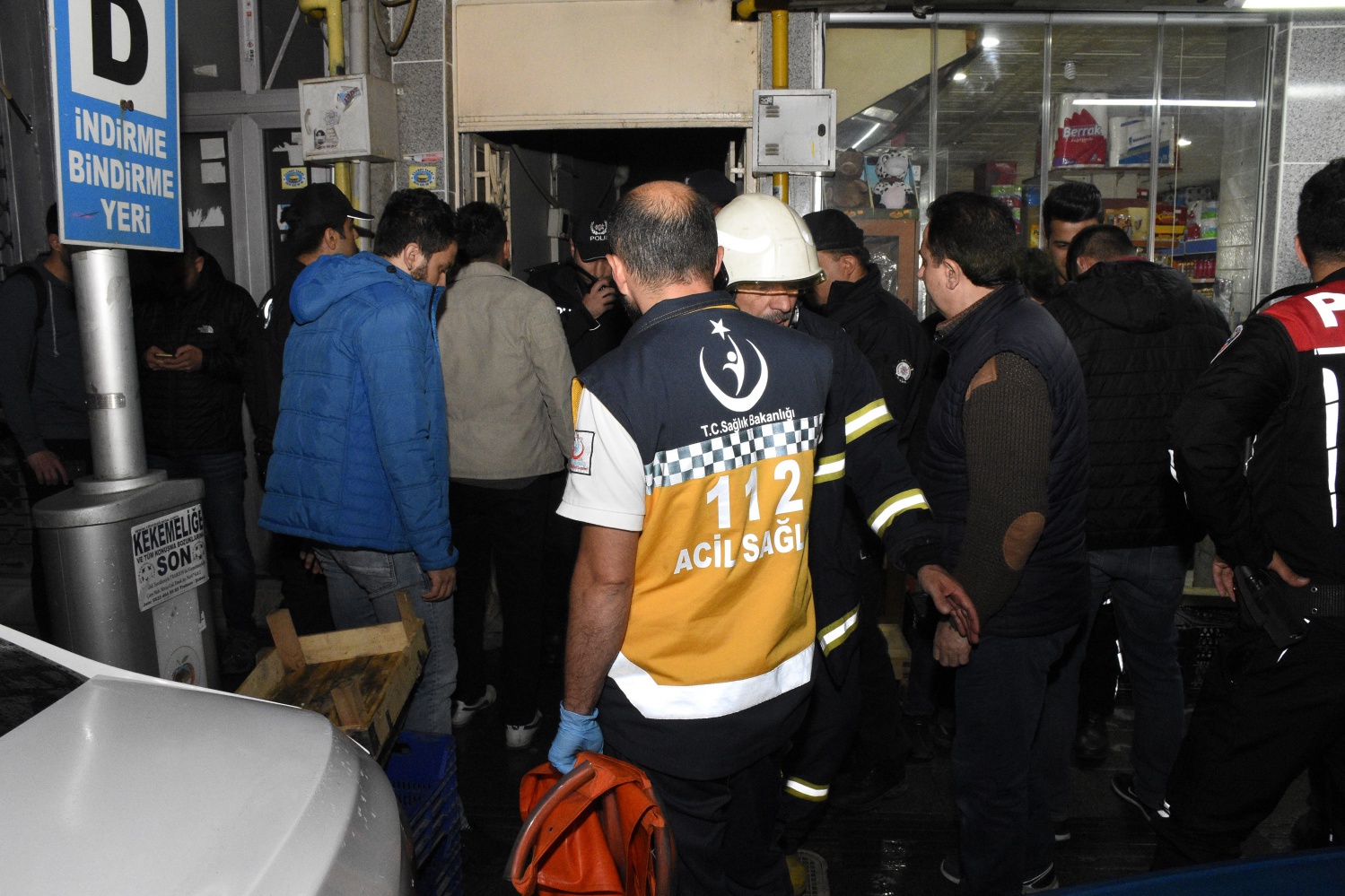 Gümüşhane’de bodrum katında yangın 7