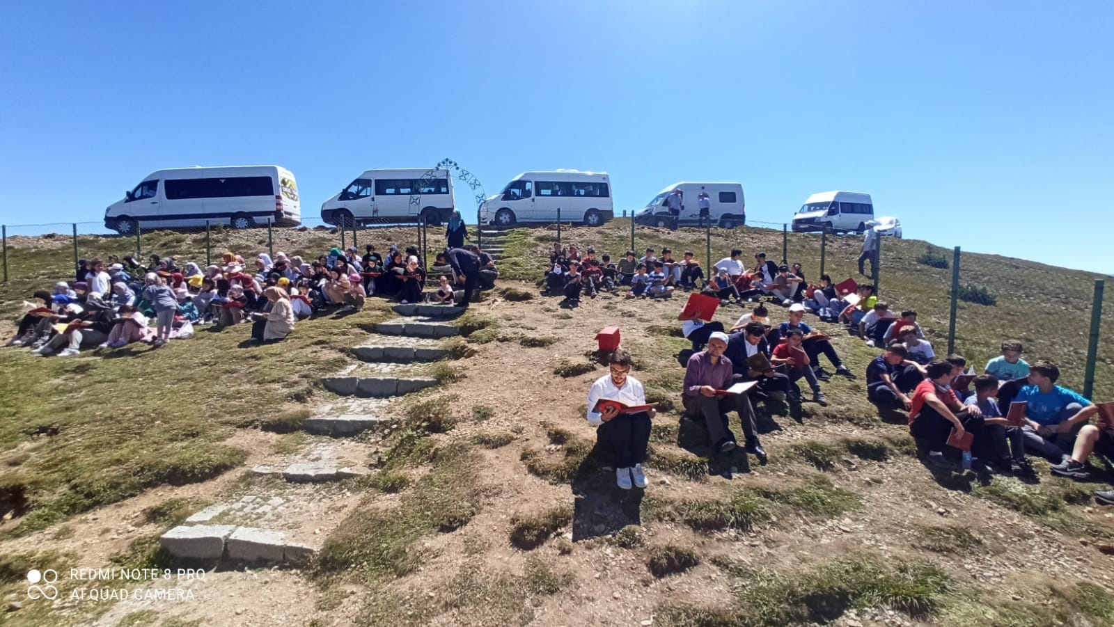 Kur'an Kursu öğrencileri Kabaktepe Şehitliğinde 6