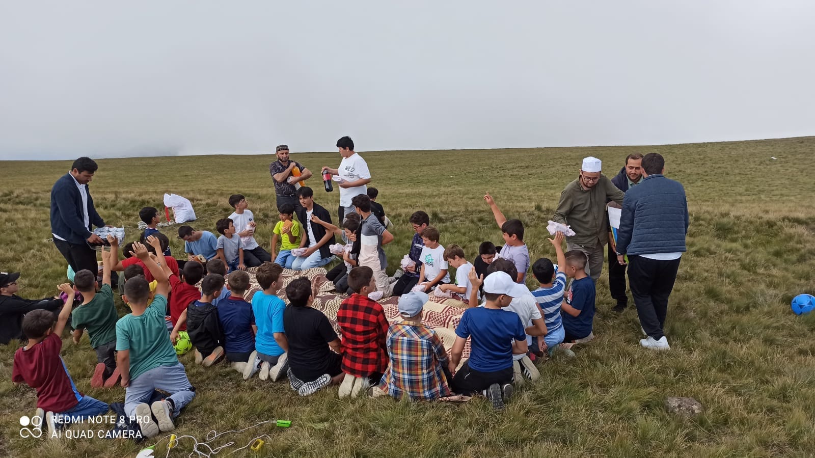 Kur'an Kursu öğrencileri Kabaktepe Şehitliğinde 1