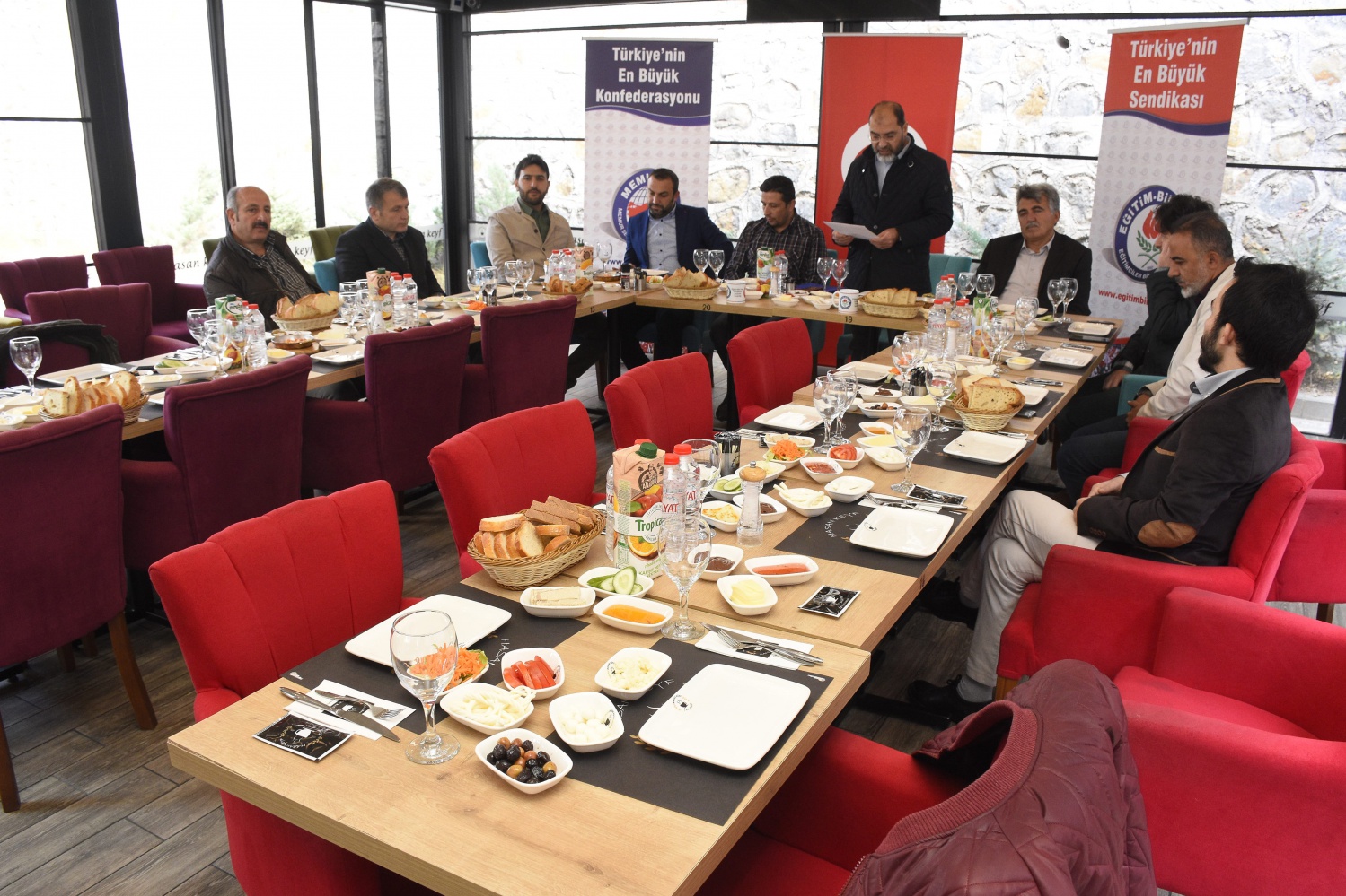 Eğitim-Bir-Sen Üniversite temsilciliği Gümüşhane basınıyla buluştu 2