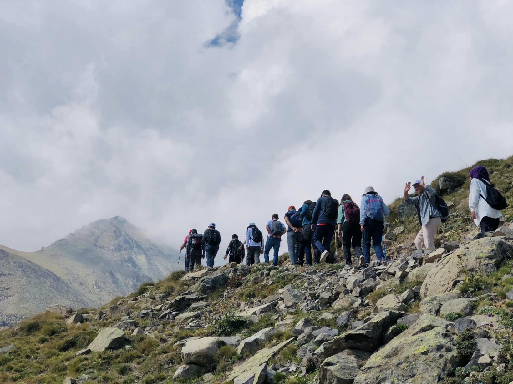 Acembol Zirvesine Zafer tırmanışı 6