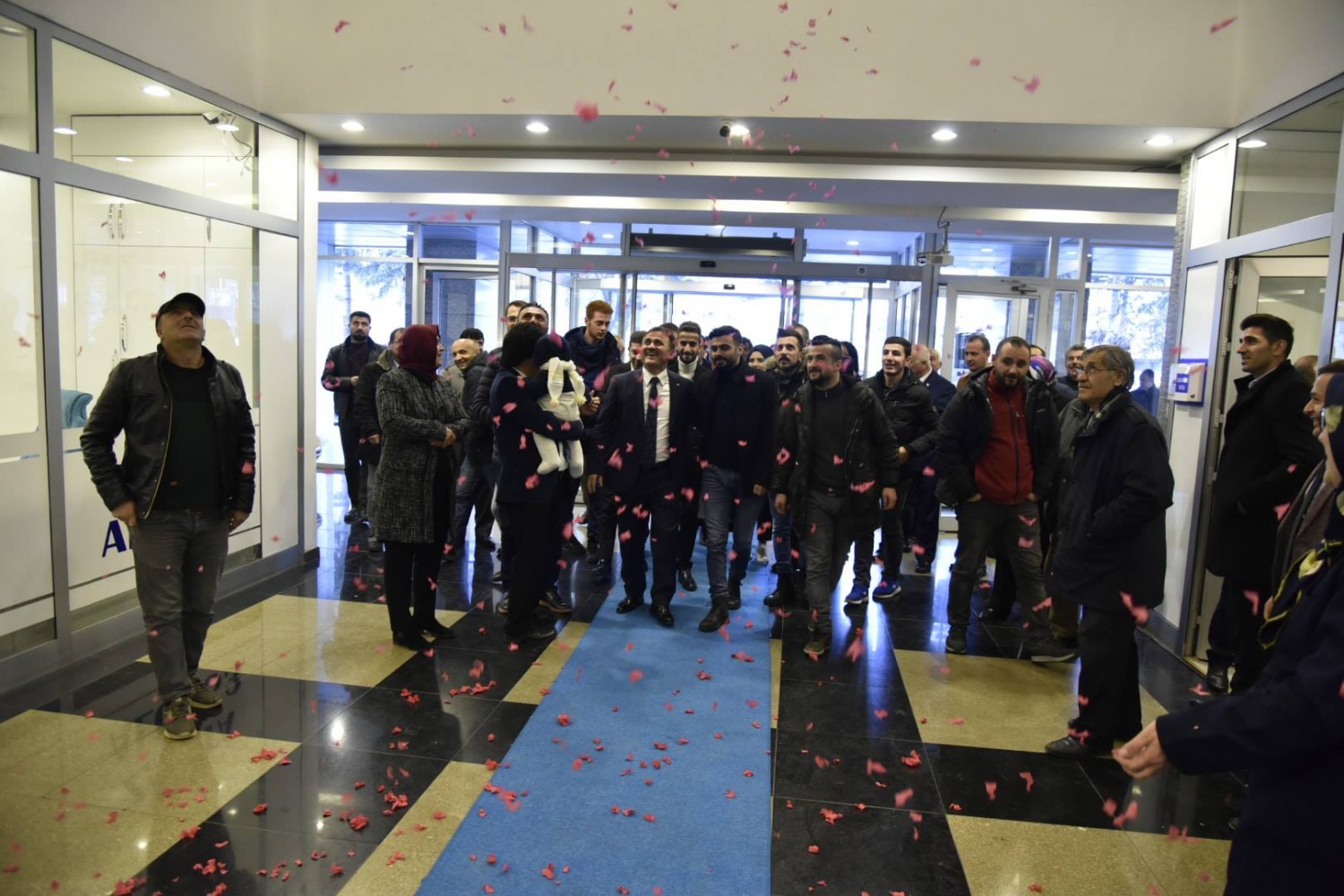 Başkan Çimen’e coşkulu karşılama 1