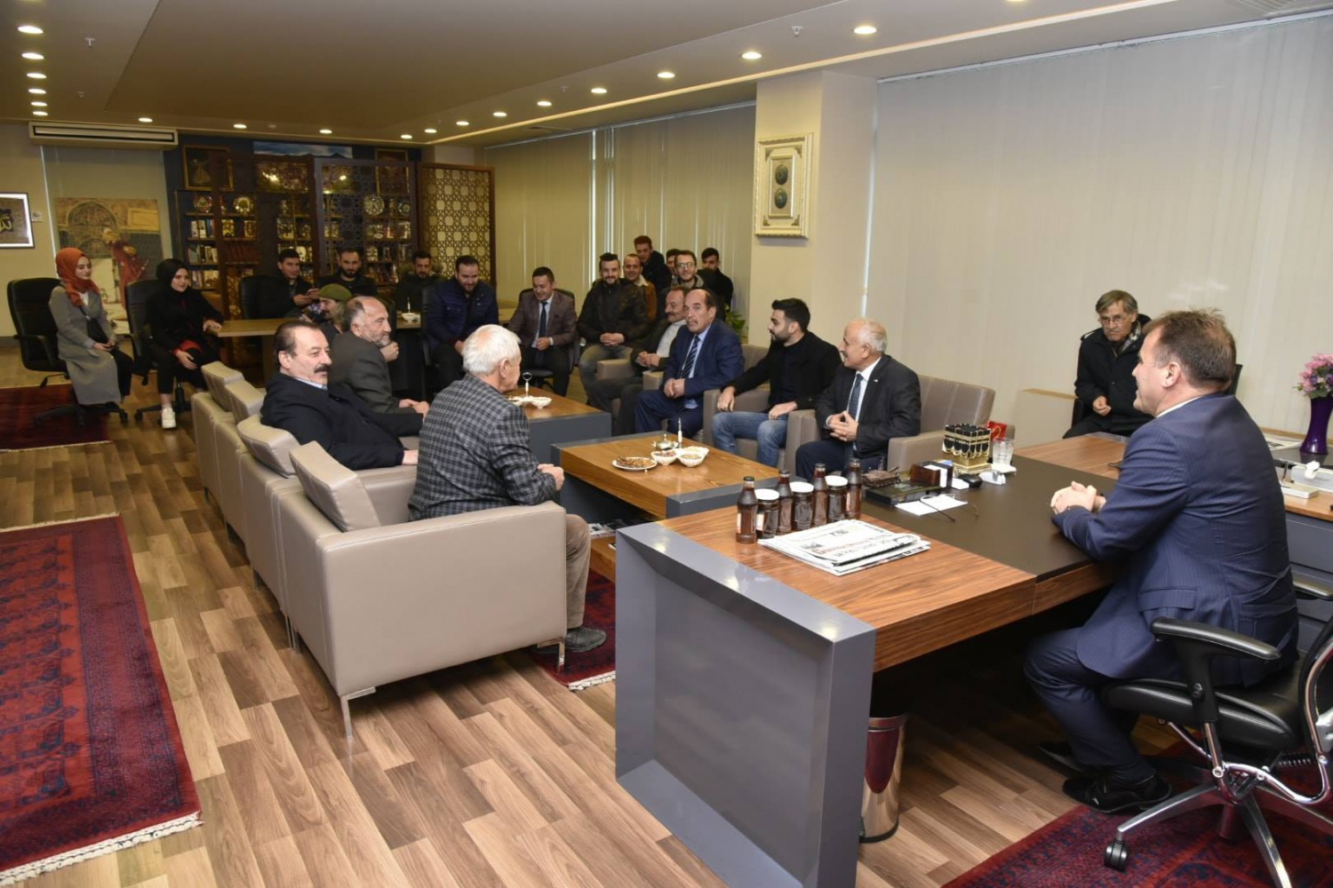 Başkan Çimen’e coşkulu karşılama 13