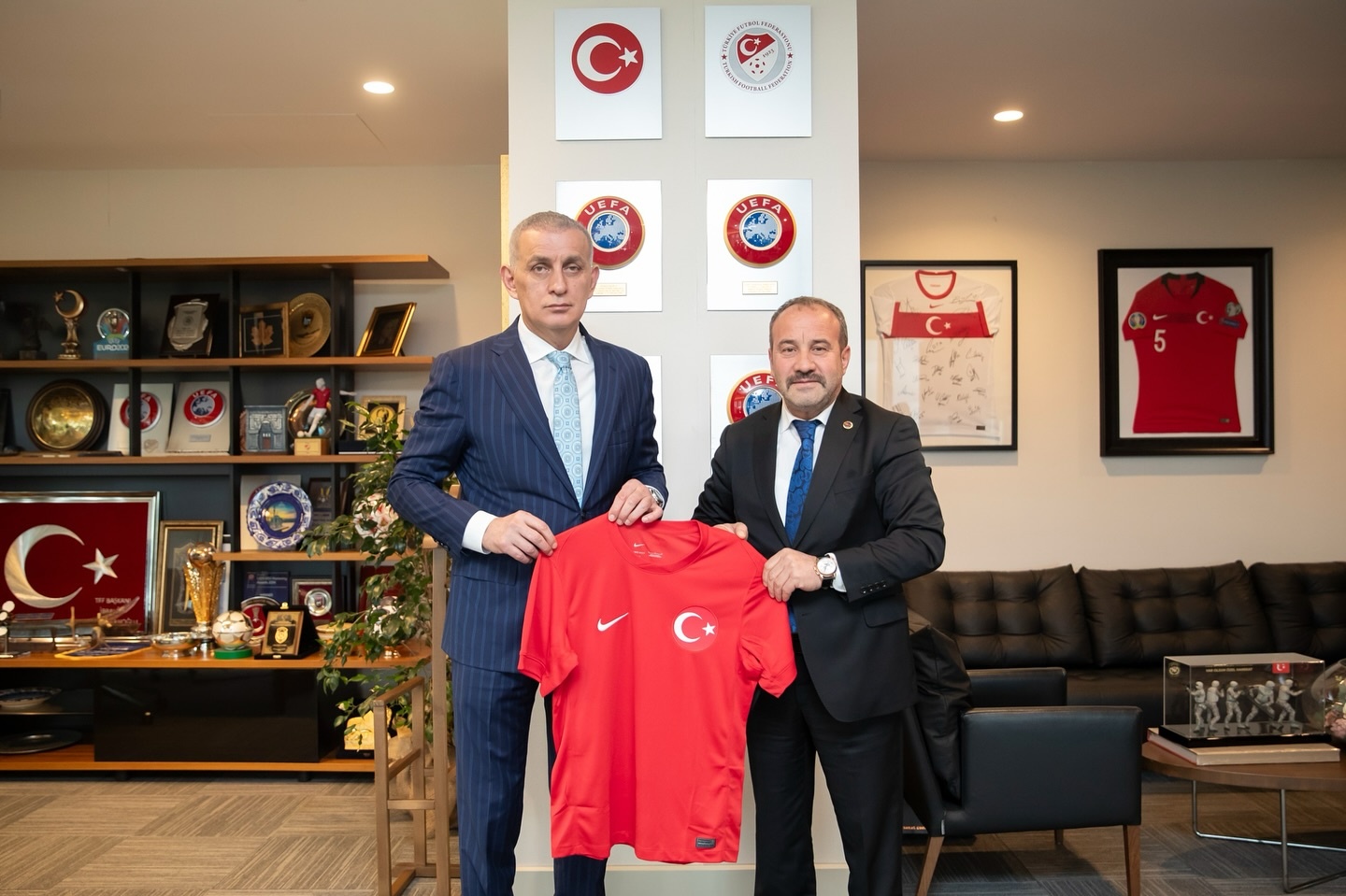 Tanış’tan TFF Başkanı Hacıosmanoğlu’na ziyaret 3