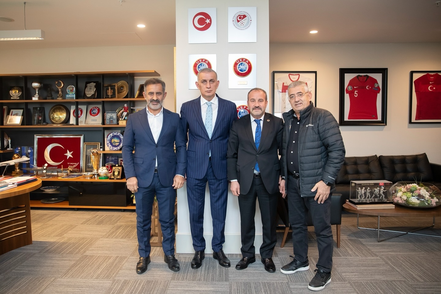 Tanış’tan TFF Başkanı Hacıosmanoğlu’na ziyaret 2