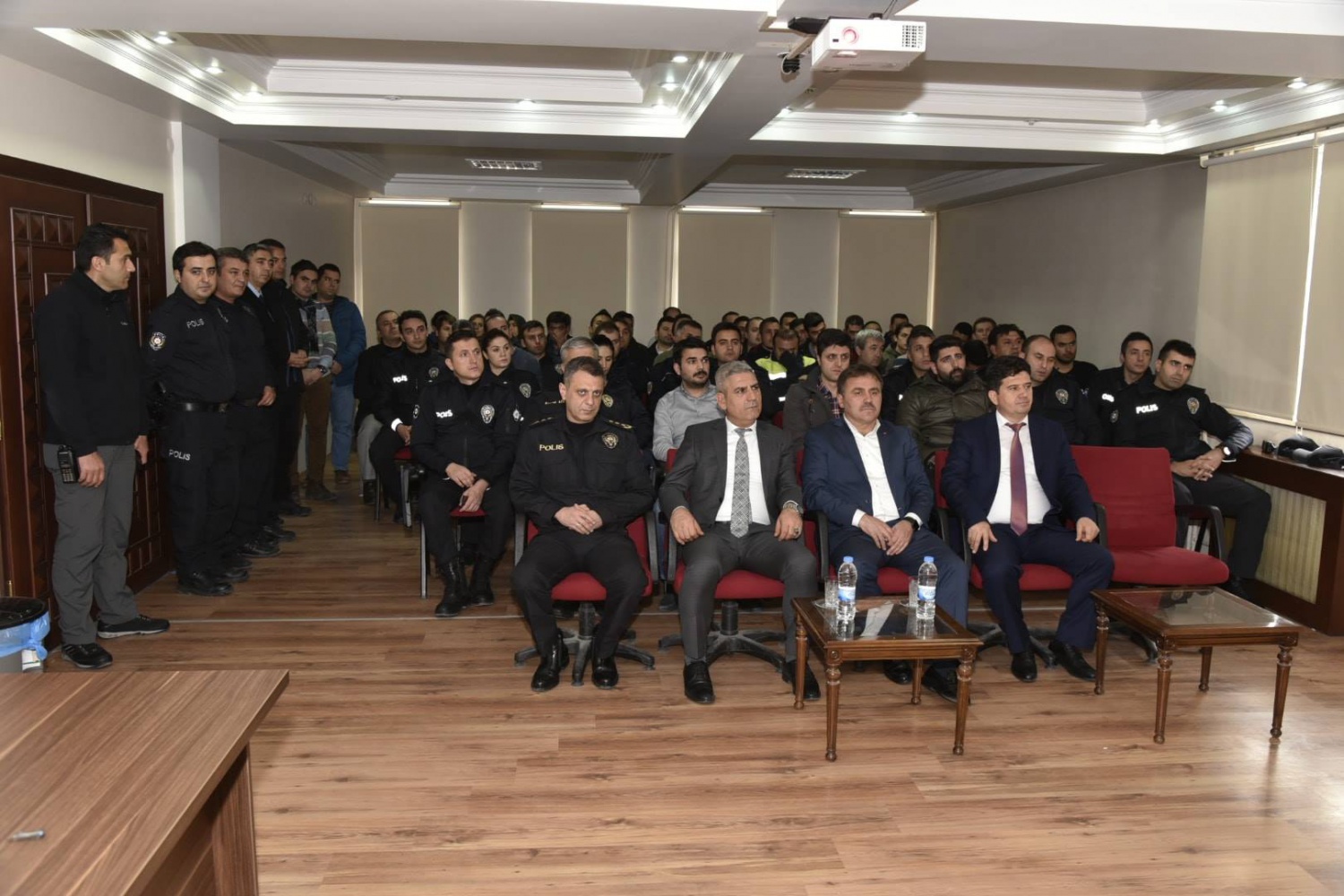 Gümüşhane Emniyetinde yangın eğitimi ve tatbikatı 3