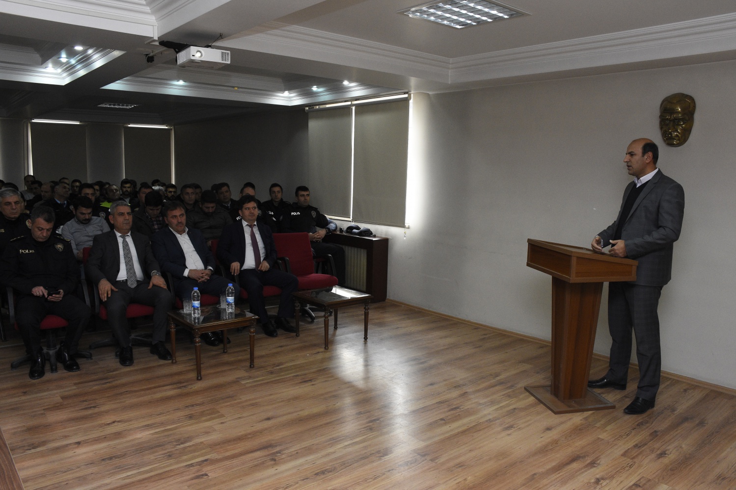 Gümüşhane Emniyetinde yangın eğitimi ve tatbikatı 5