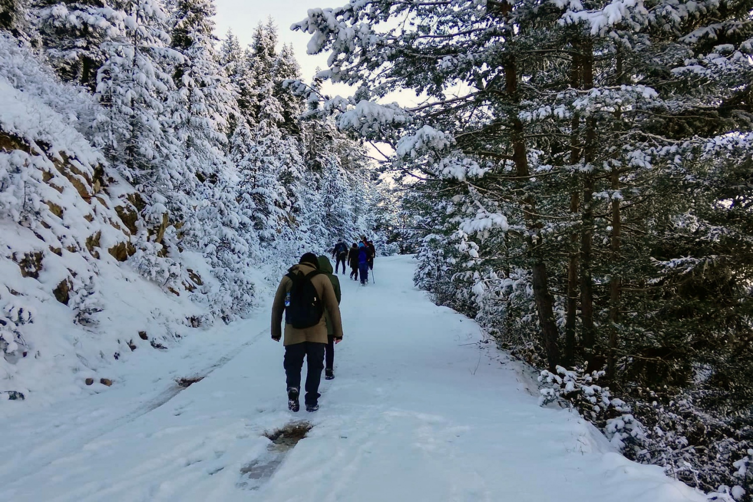 Gümüşhaneli dağcılardan tarihi ipek yolunda beyaz yürüyüş 2