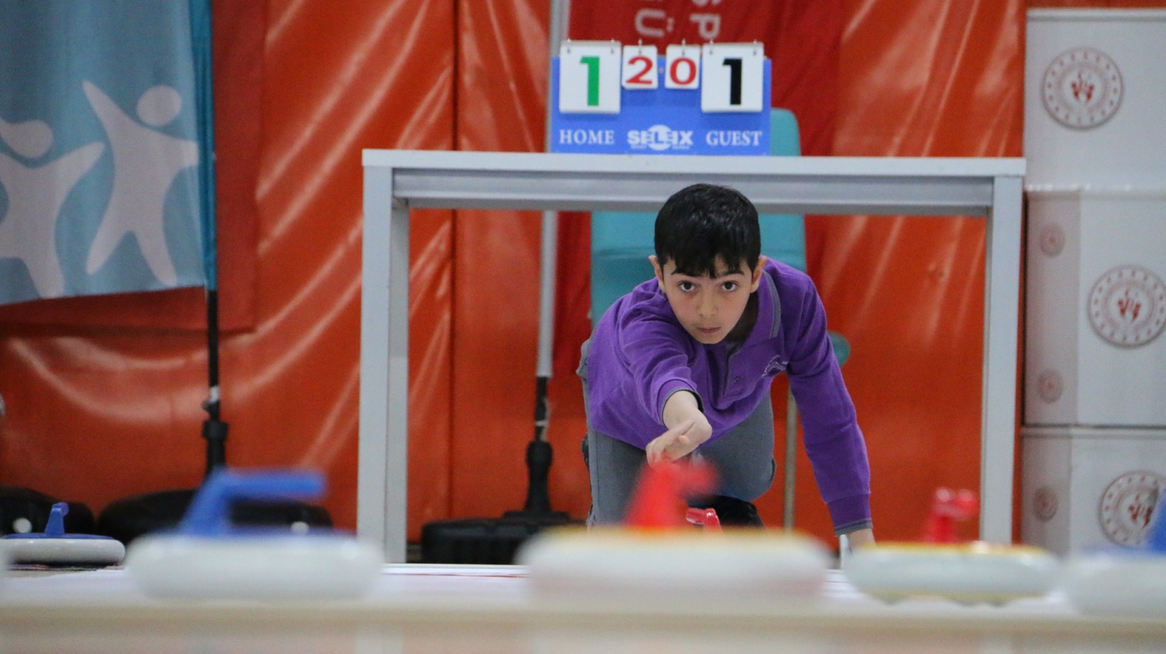 Gümüşhane'de curling heyecanı yaşandı 5