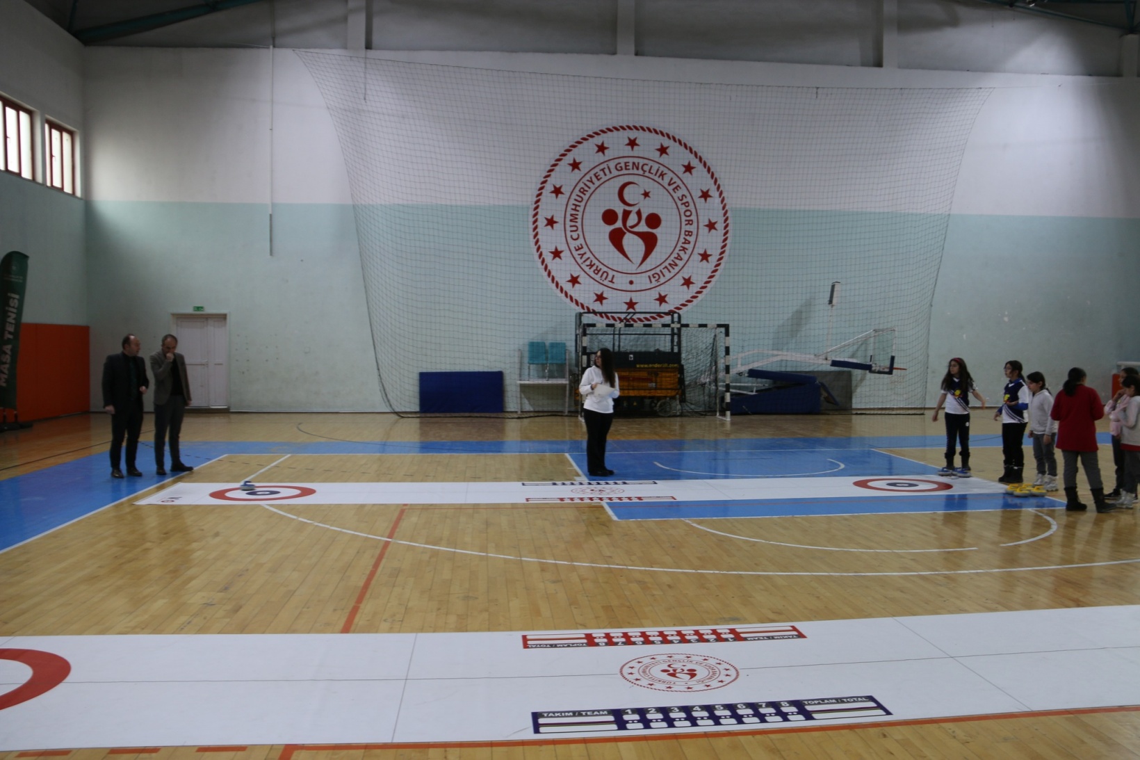 Gümüşhane'de curling heyecanı yaşandı 18