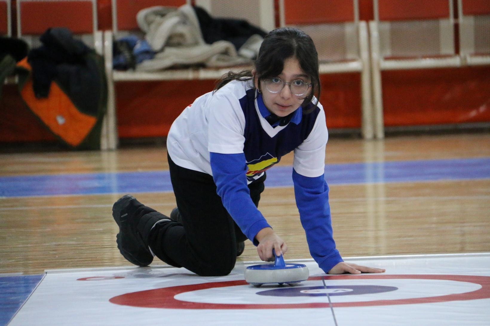 Gümüşhane'de curling heyecanı yaşandı 11