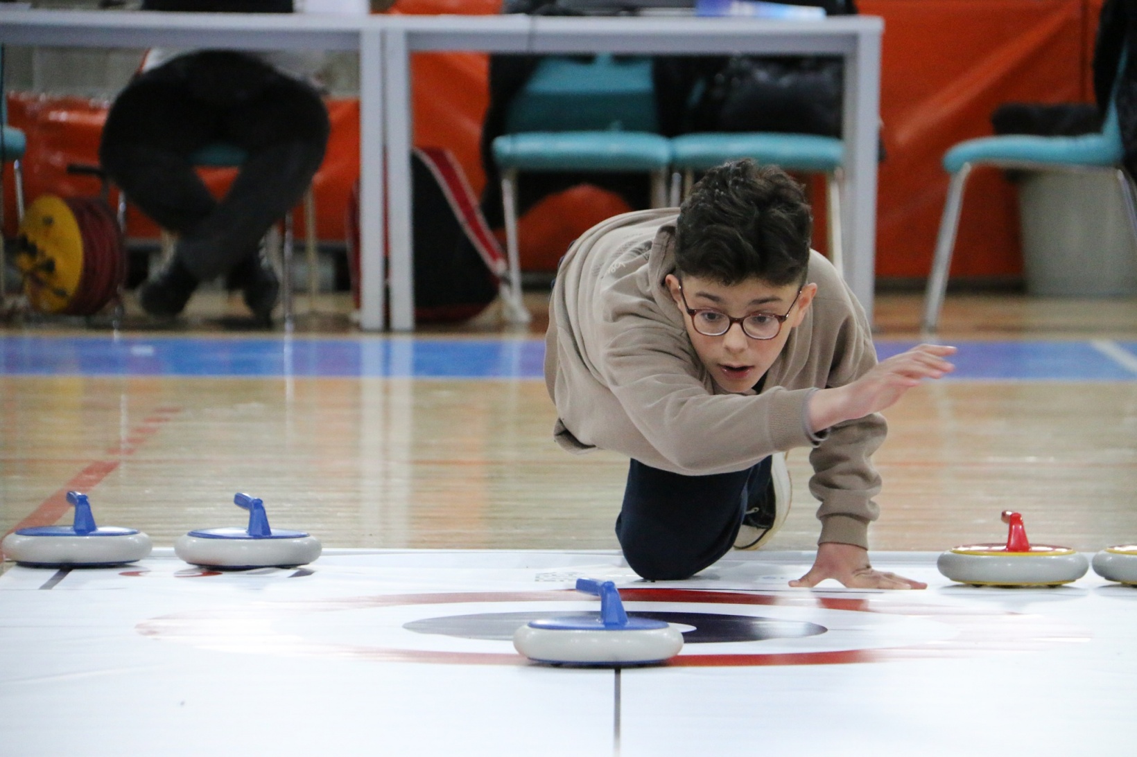 Gümüşhane'de curling heyecanı yaşandı 19