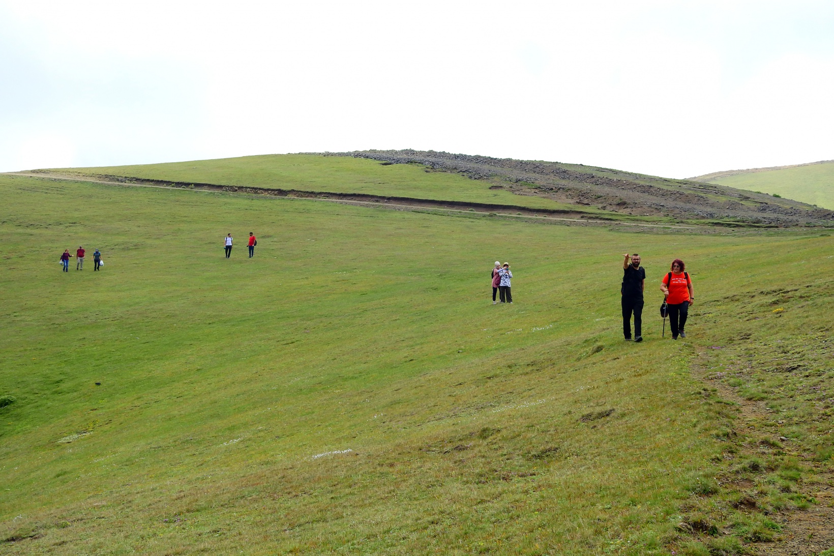 Gümüşhaneli dağcılar Kadırga Yaylasına çıkarma yaptı 1