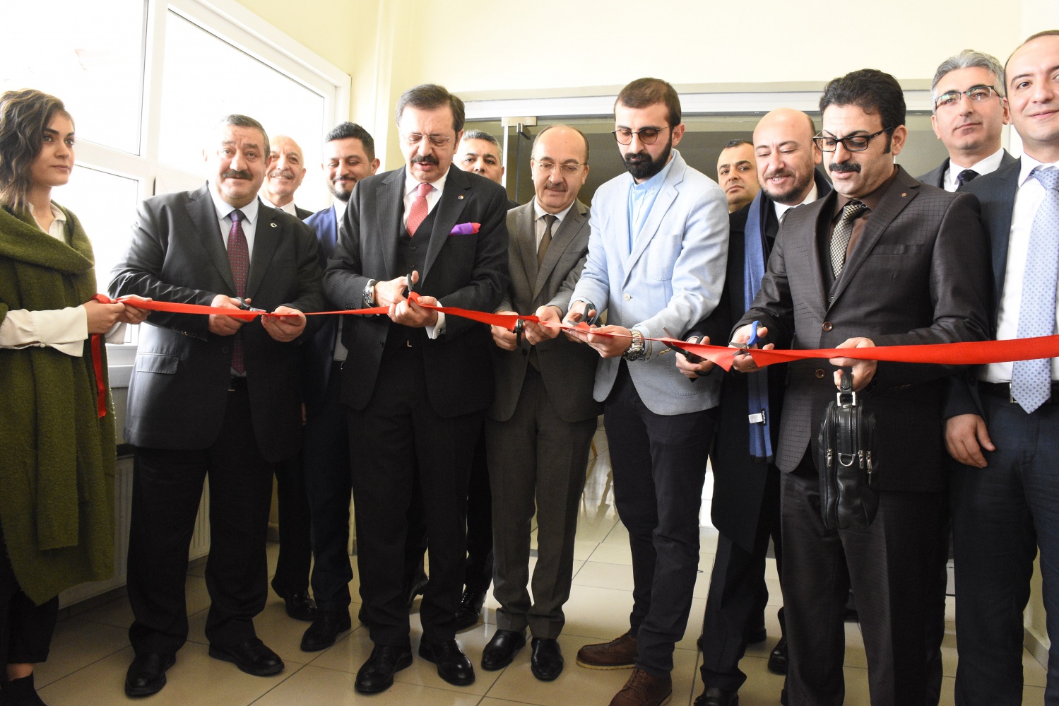 TOBB Başkanı Rifat Hisarcıklıoğlu Kelkit’te 2