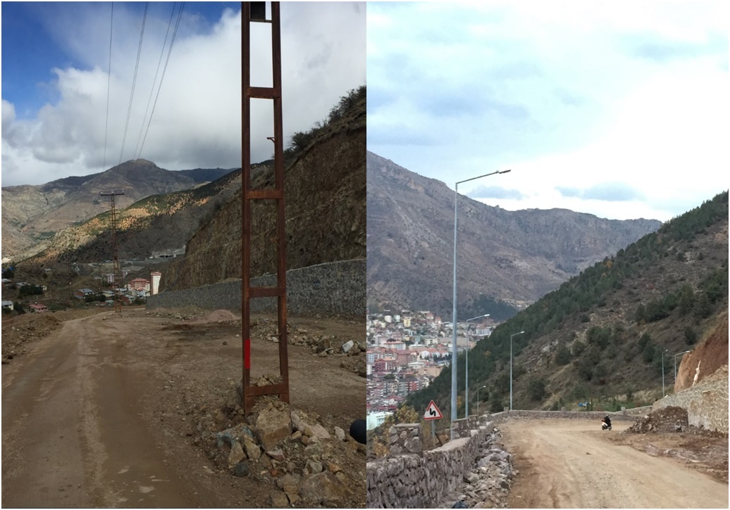 Süleymaniye Mahallesi yolu aydınlatıldı 1