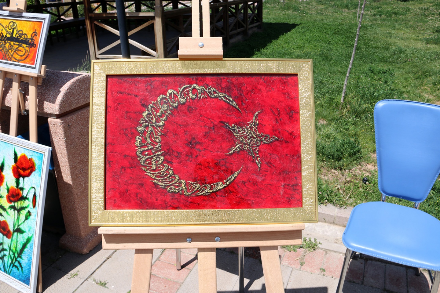 KYK öğrencileri eserlerini sergiledi 9