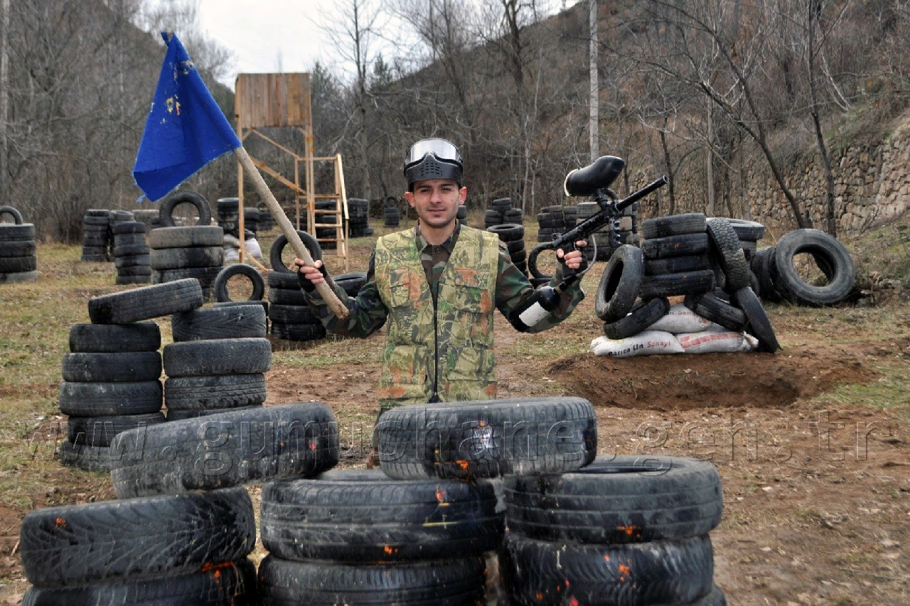 Gümüşhane'de Paintball Heyecanı Başladı 4