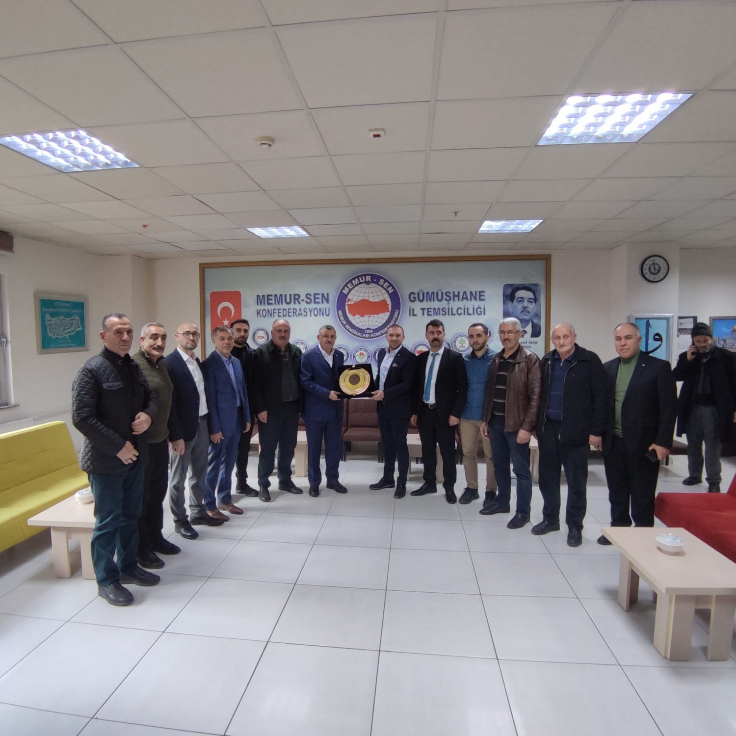 Gündoğdu, memleketinde Memur-Sen ailesiyle buluştu 7