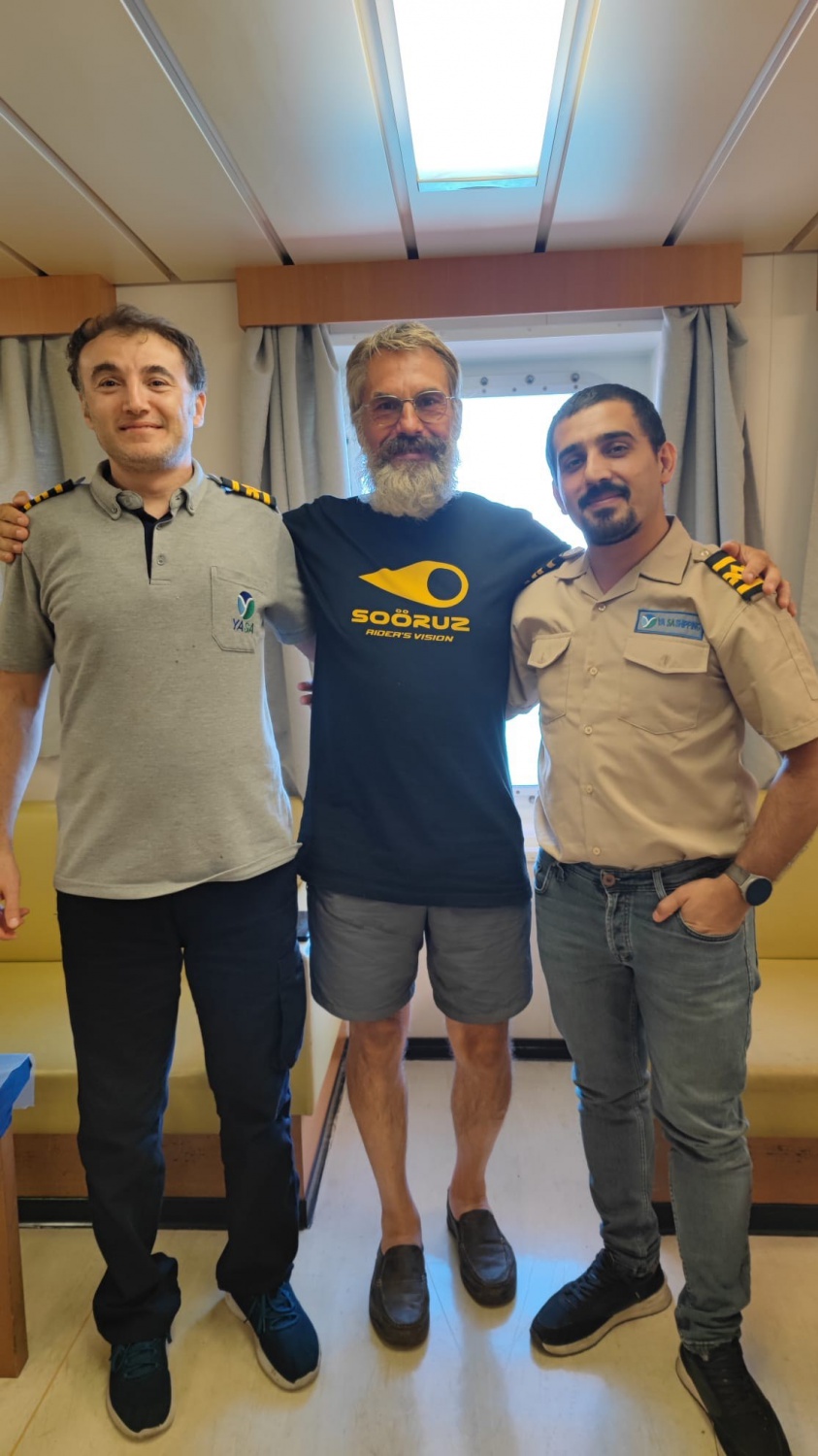 Gümüşhaneli kaptanın gemisi Fransız maceracıyı kurtardı 4