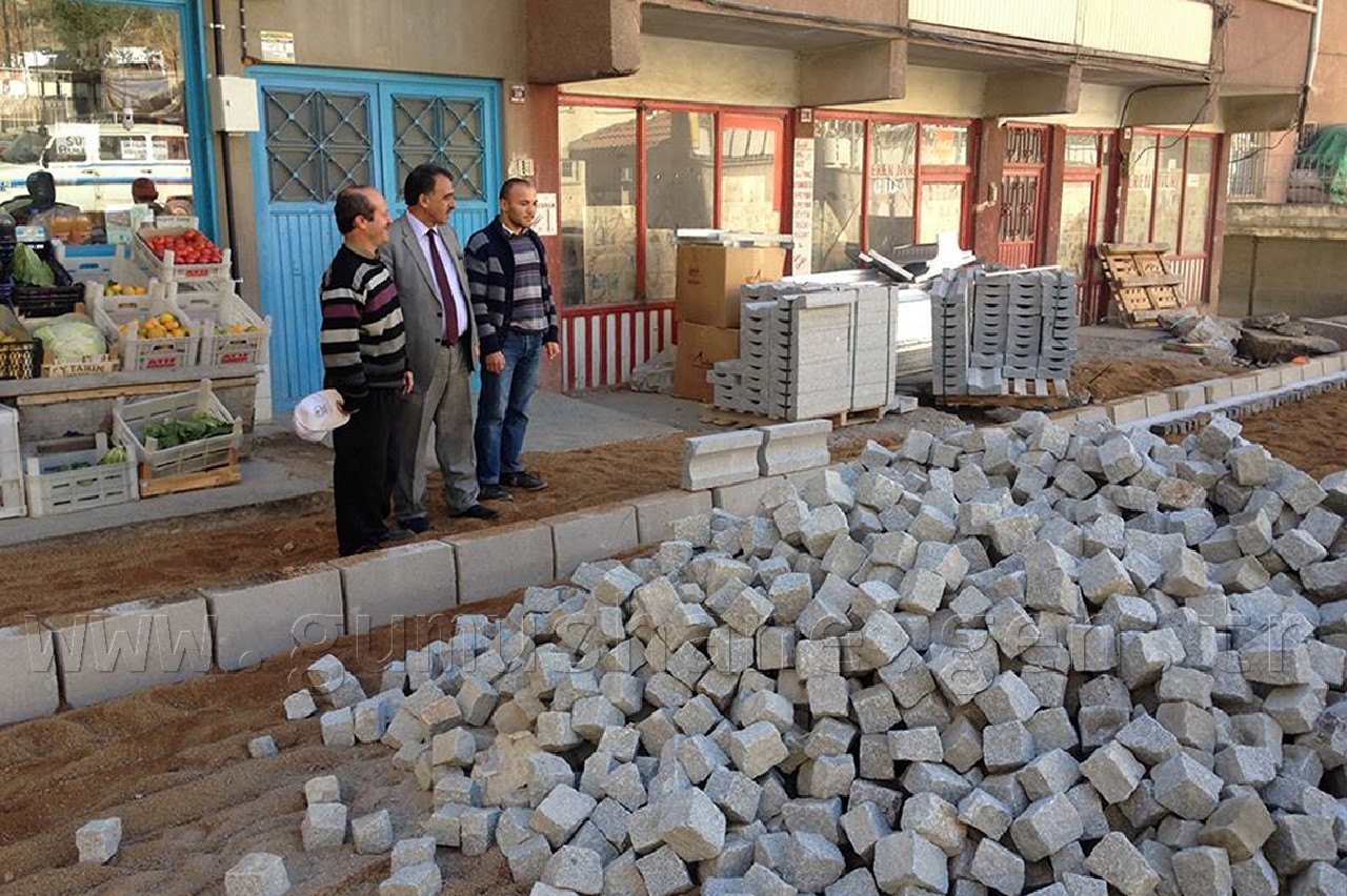 Hasanbey Mahallesinde Yol ve Kaldırım Düzenleme Çalışmaları Başladı 3