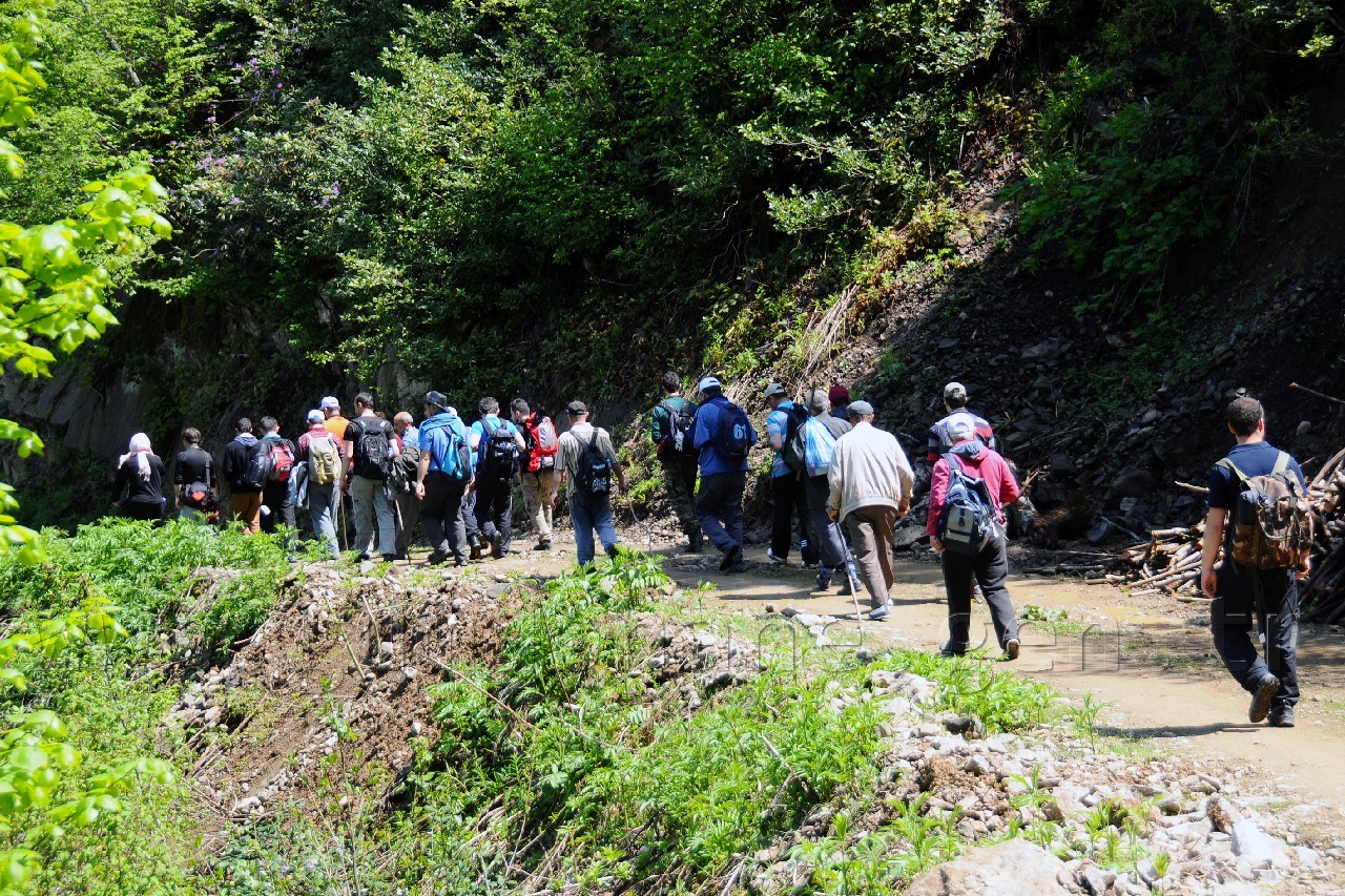 GÜDAK, Kürtün'de Şelale Keşfinde 4